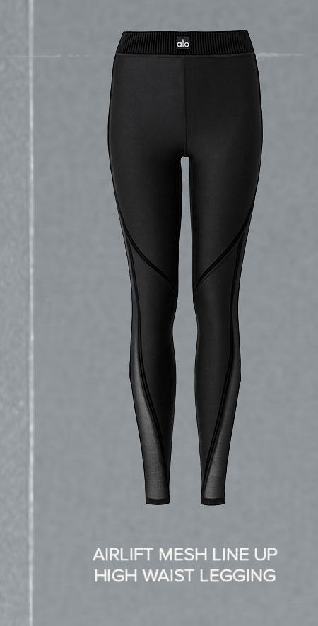 AIRLIFT MESH LINE UP HIGH WAIST LEGGING