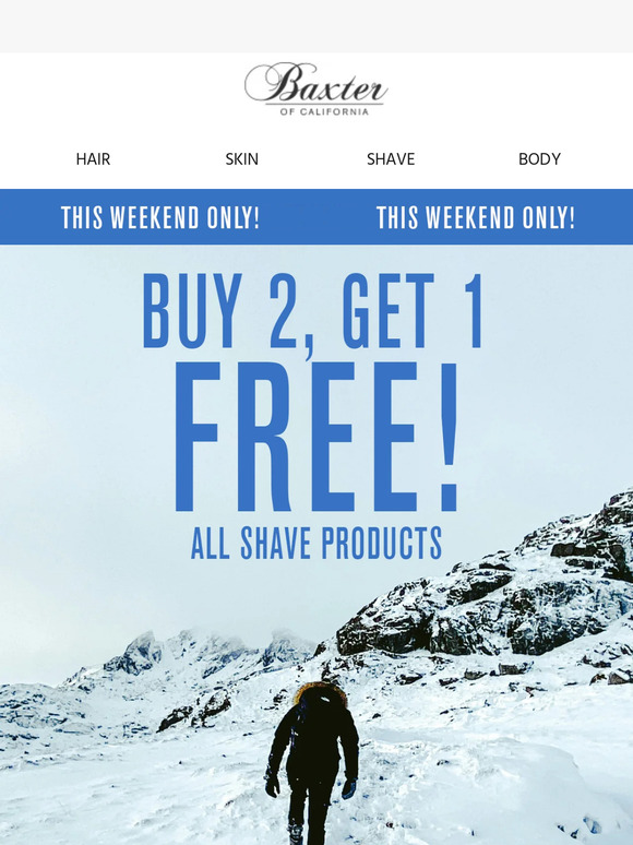 Baxter Of California Email Newsletters Shop Sales, Discounts, and