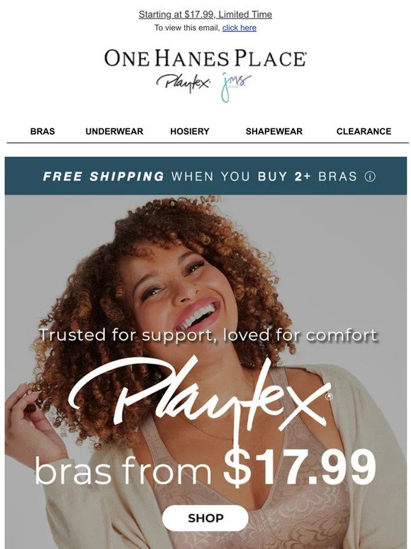 4Ever in ❤ with Playtex