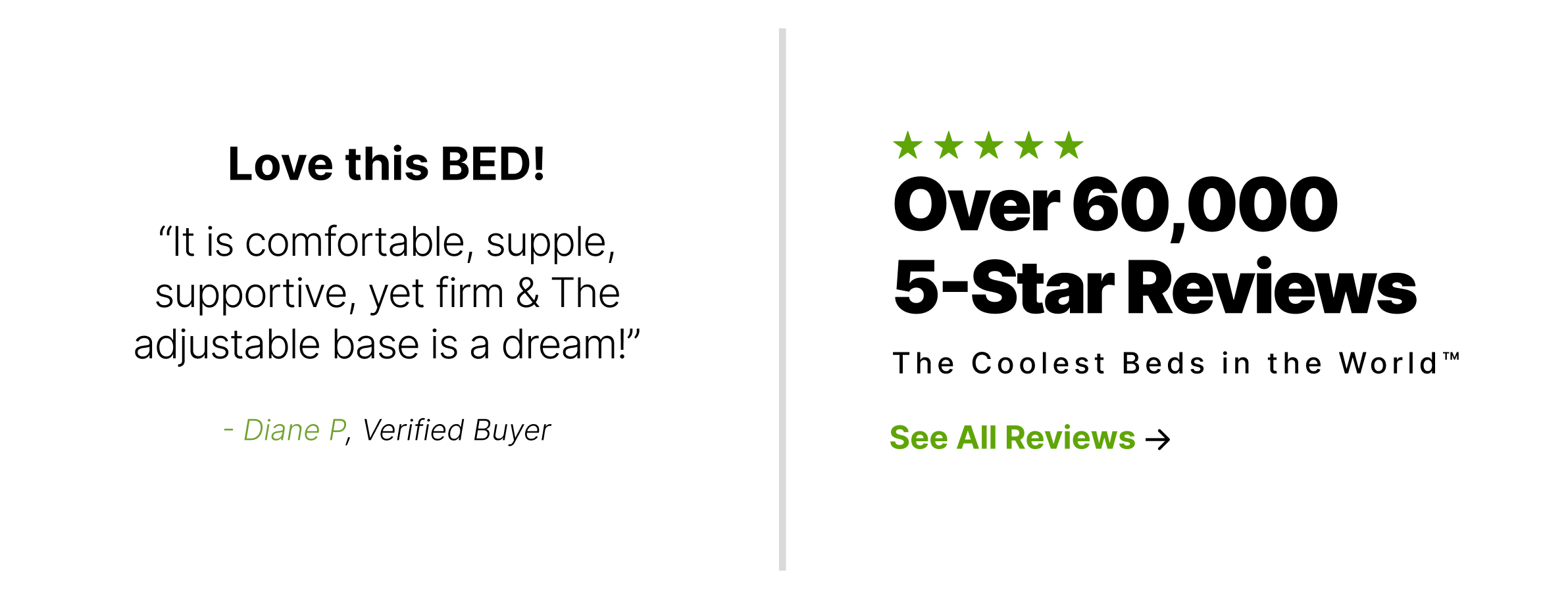 GhostBed Natural Did you see this 5 star review? Milled