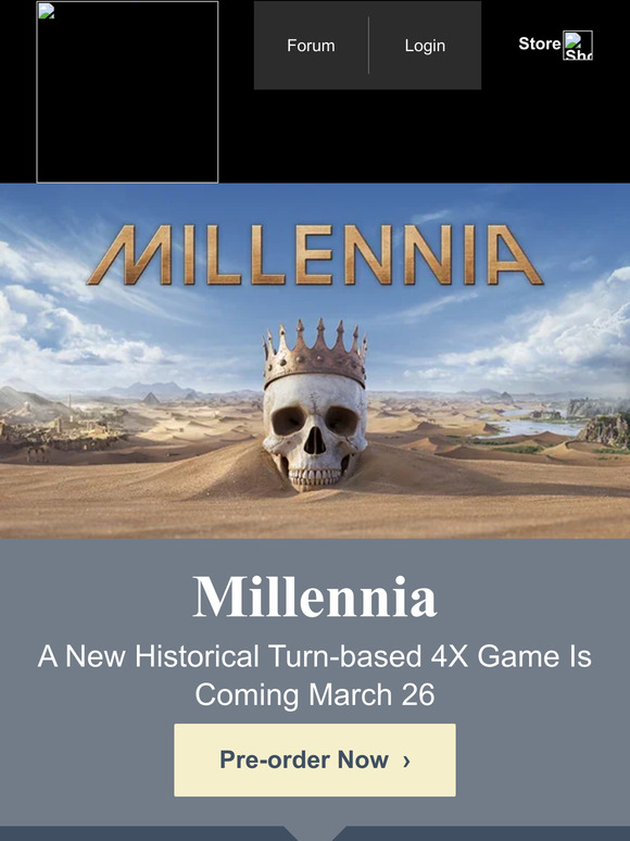 [New Game]: Pre-Order Millenia Now And Secure Official Soundtrack