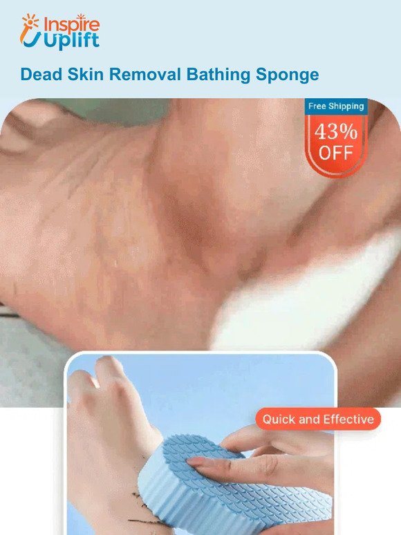 Unlock Radiant Skin with Our Exclusive Bathing Sponge!