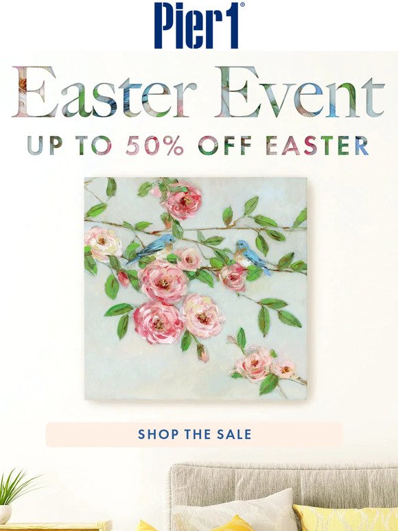 🌼 Up to 50% Off Easter Sale: Spring into Savings!
