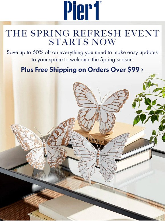 🌸 Save Up to 60% Today: Spring Refresh Sale Starts Now!