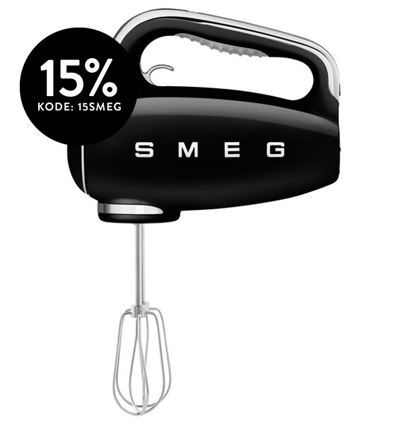 Smeg HMF01BLEU Håndmixer sort