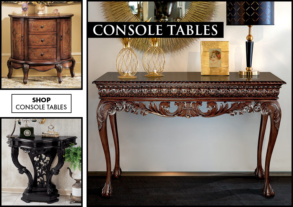 Design Toscano Table Designs that Dazzle the Senses SHOP Toscano