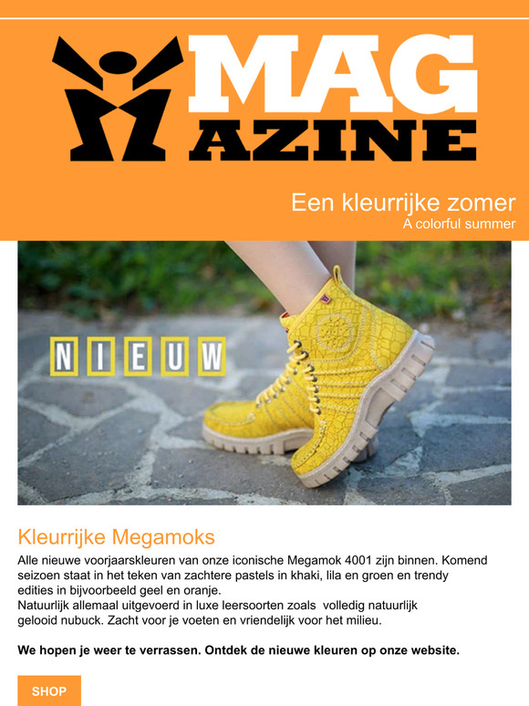 Megamok 4001 - Alle nieuwe kleuren binnen / all new colors arrived