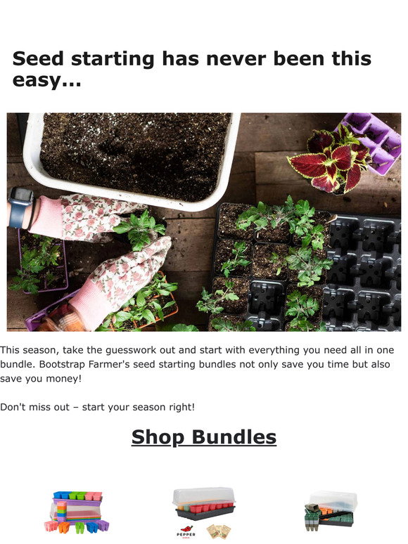 Bootstrap Farmer: Seed Starting Savings: Gear Up for a Successful ...