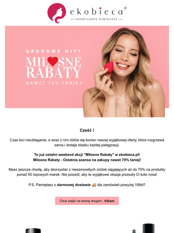 💌 Ostatni Weekend Miłosnych Rabatów - Nie Przegap Do 70% Zniżki! 🌹