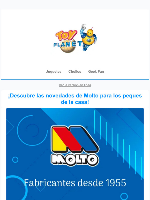 ¡HolaJuega al aire libre con Molto.  🔍👏