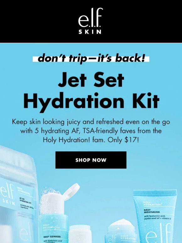 Jet Set Hydration Kit