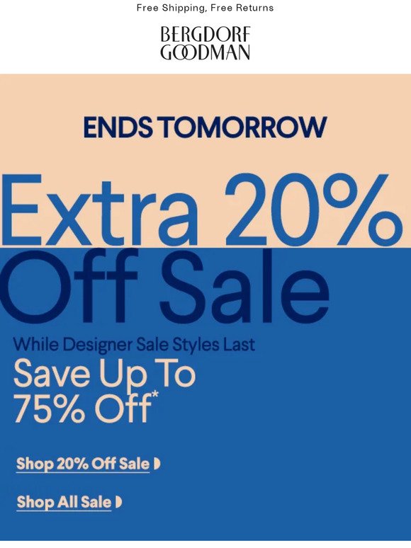 The Sale You Don't Want To Miss