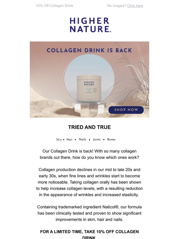 Time Is Running Out...Scoop Up Your Collagen Drink Now