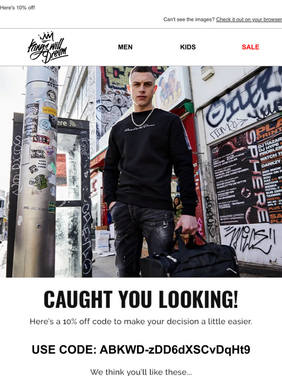 Caught you looking!