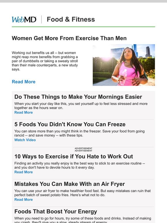 Women Get More From Exercise Than Men