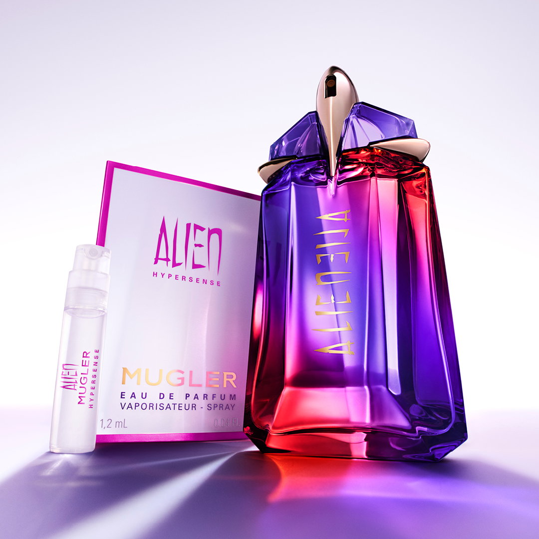 Mugler: —, have you tried NEW Alien Hypersense yet? | Milled