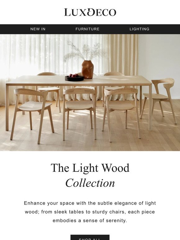 The Light Wood Collection