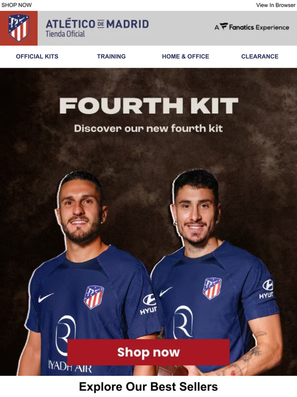The New Fourth Kit 23/24!