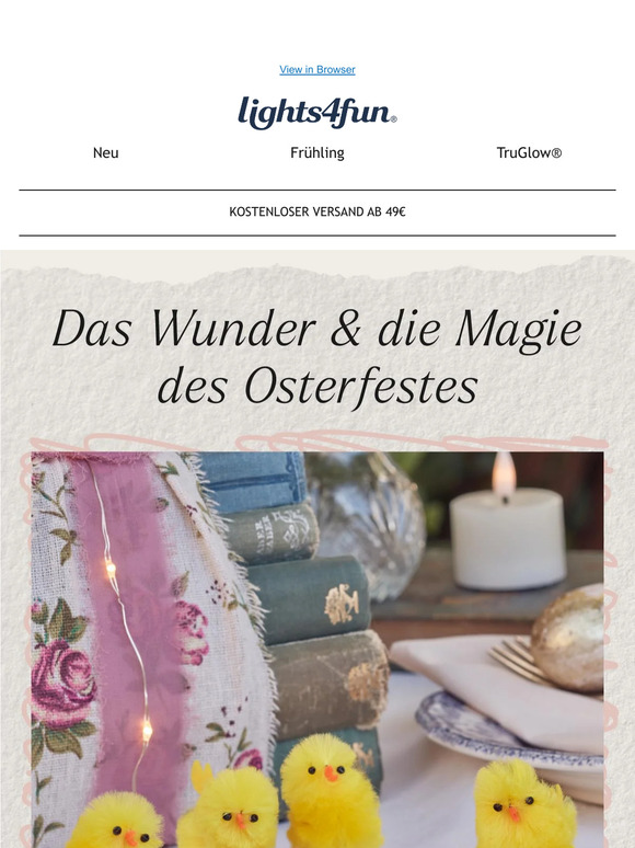 Hol dir den Osterzauber nach Hause 🐣
