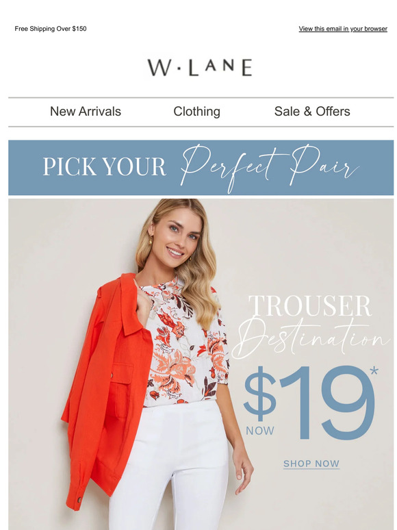 EziBuy: Our FAMOUS Best Selling Pant Now $19 | Milled