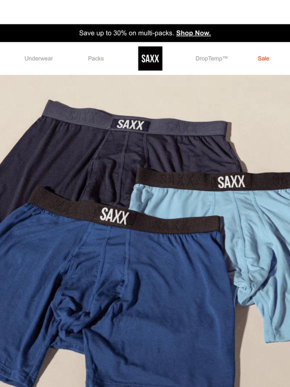 SAXX Underwear Email Newsletters Shop Sales, Discounts, and Coupon Codes