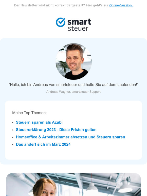 smartsteuer - Steuererklärung online machen: Das ändert sich im März ...