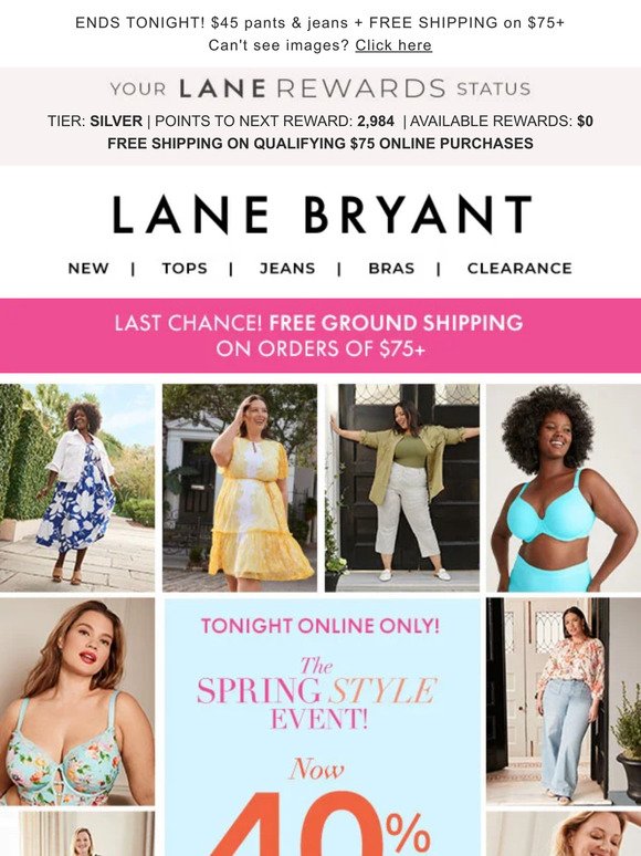TONIGHT ONLINE ONLY! 40% OFF *EVERYTHING*