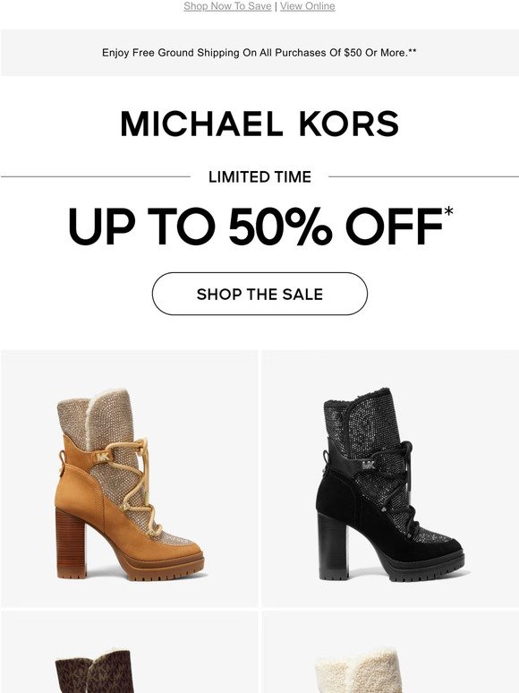 Winter Boots Are Up To 50% Off