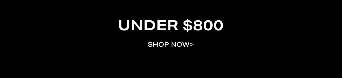 Under $800