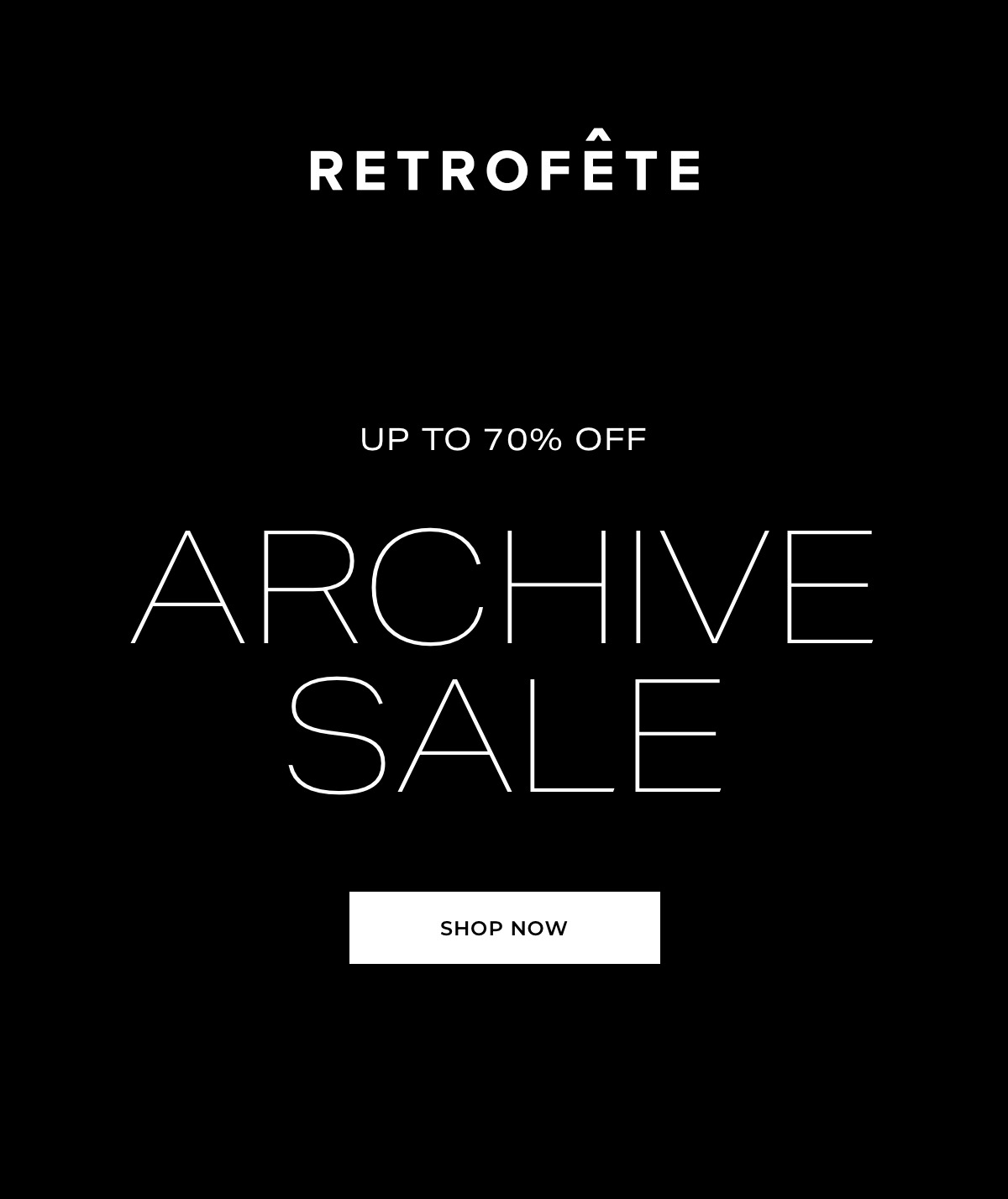 Archive Sale