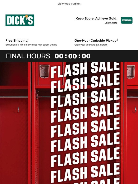 Catch discounts in a FLASH! Click now to save big with up to 50% off DEALS...