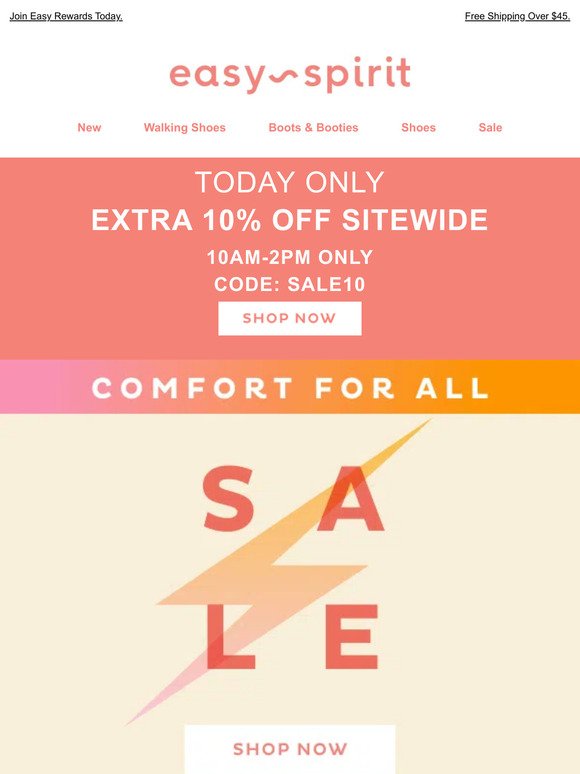 FLASH SALE- EXTRA 10% OFF Sitewide | 10am-2pm ONLY