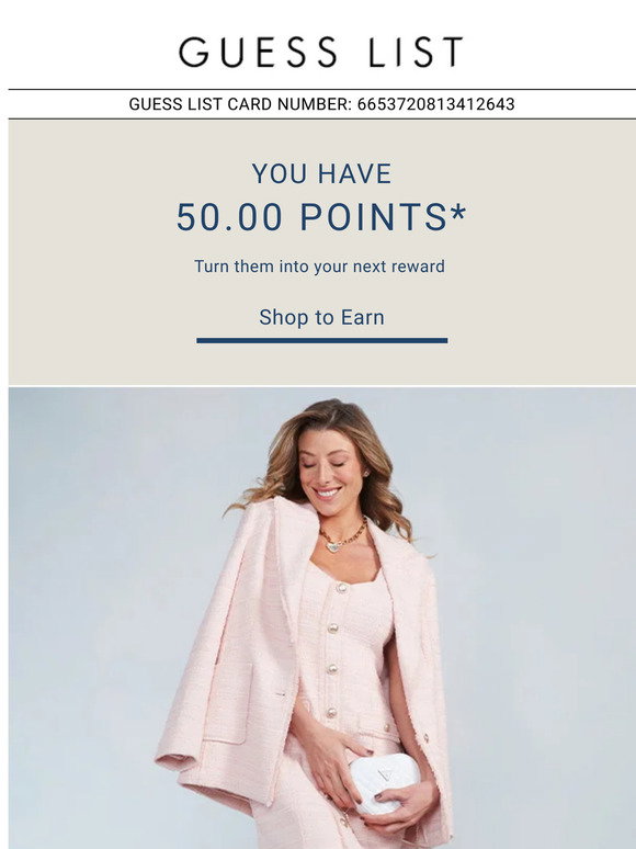 GUESS? Email Newsletters: Shop Sales, Discounts, and Coupon Codes