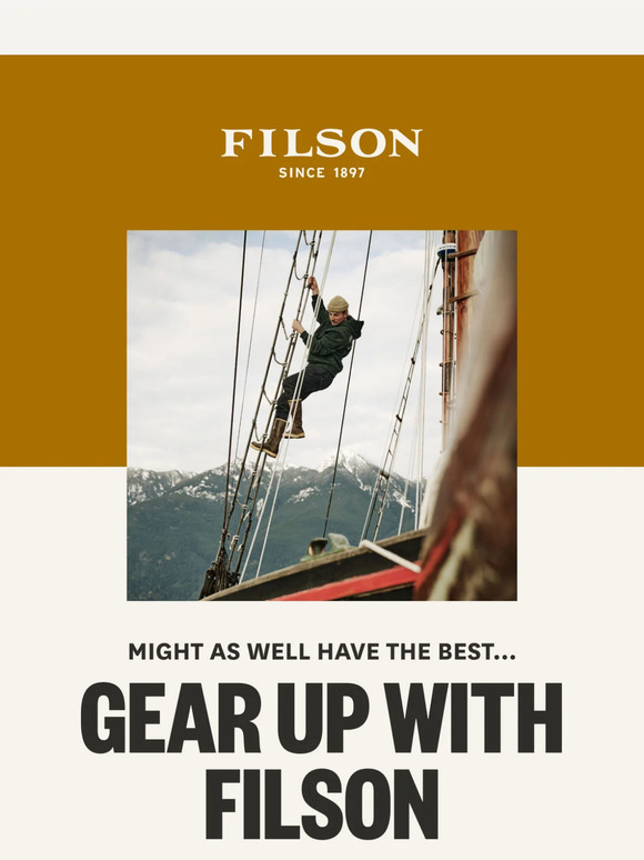 Filson: Better Outdoor Clothing | Milled