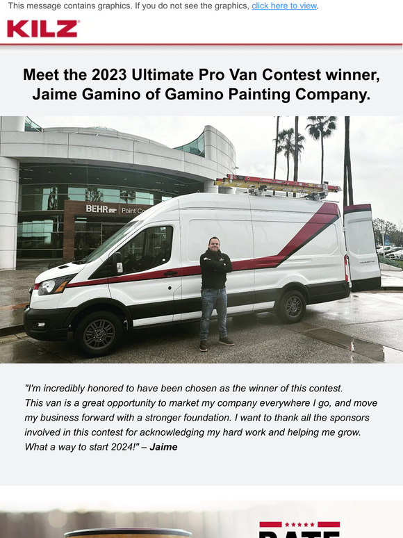 Meet the winner of the 2023 Ultimate Pro Van Contest