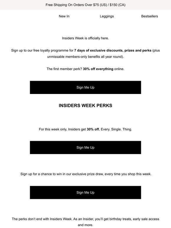 Insiders Week | Sign up now for 7 days of non-stop perks 👇