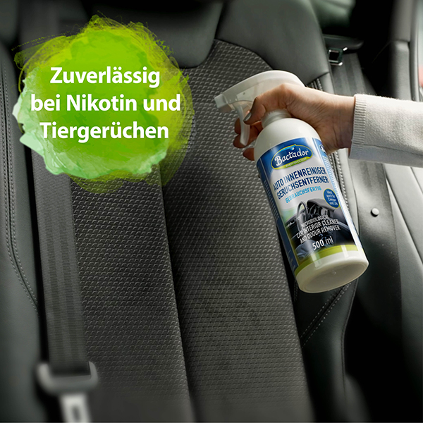 Bactador Innenreiniger Geruchsentferner gegen Nikotin und Tiergerüche