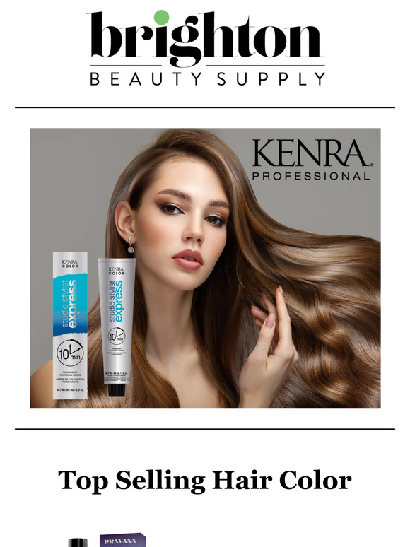 Brighton Beauty Supply Color in a Flash Introducing Kenra Studio