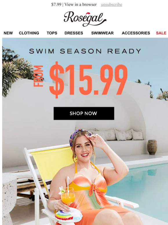 Sunny Destination Awaits|From $15.99