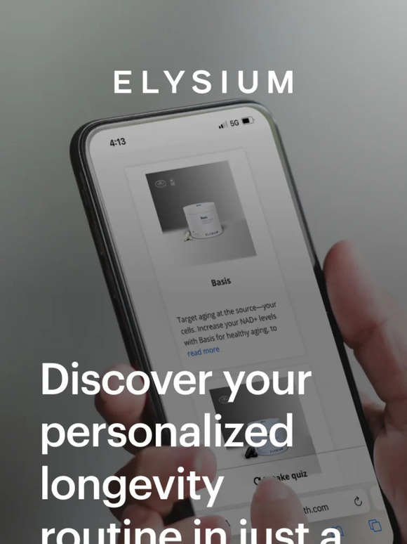 Elysium Health: Want Your Perfect Product Match? | Milled