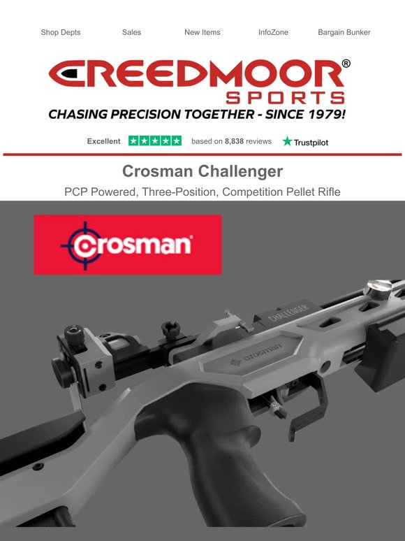Crosman Challenger Air Rifle Are Here!