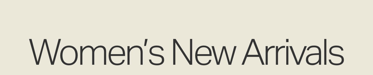 Women's New