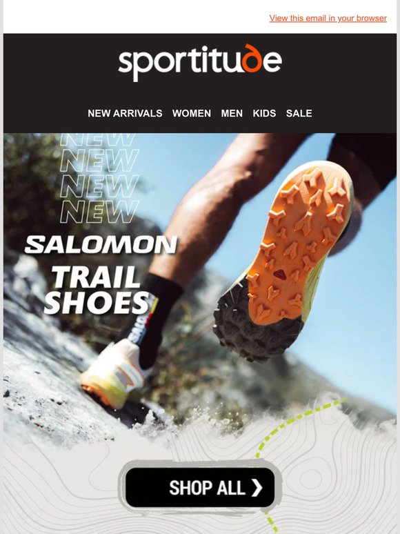 ⛰️ Hit The Trails With NEW Salomon Shoes