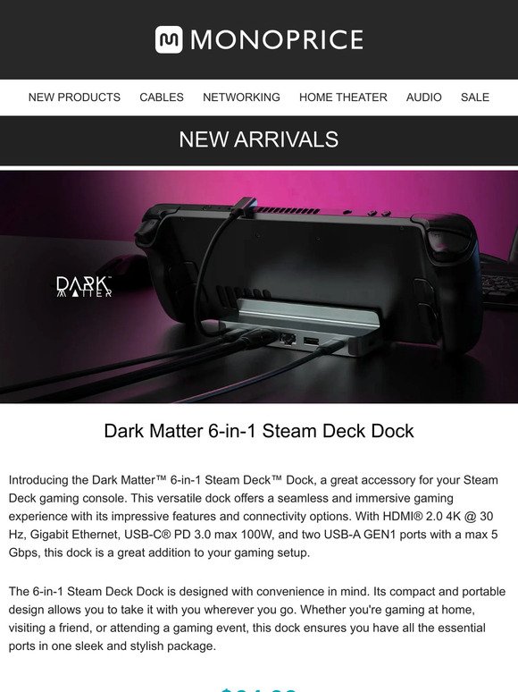 NEW ARRIVALS | Game-On with Dark Matter Gaming Accessories