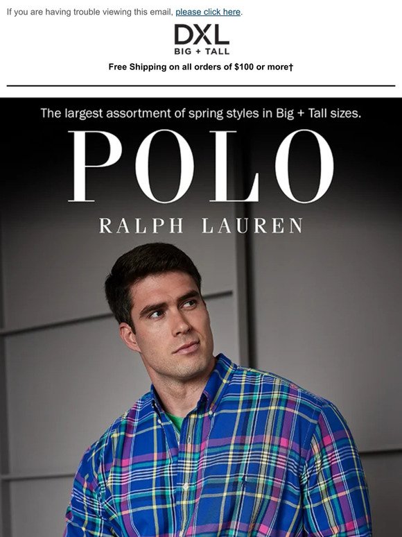 Brighten Your Spring In New Polo Ralph Lauren.