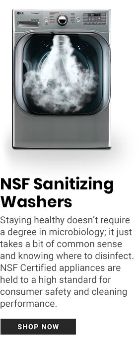 NSF Sanitizing Washers