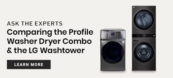 Compare Profile Combo vs LG WashTower