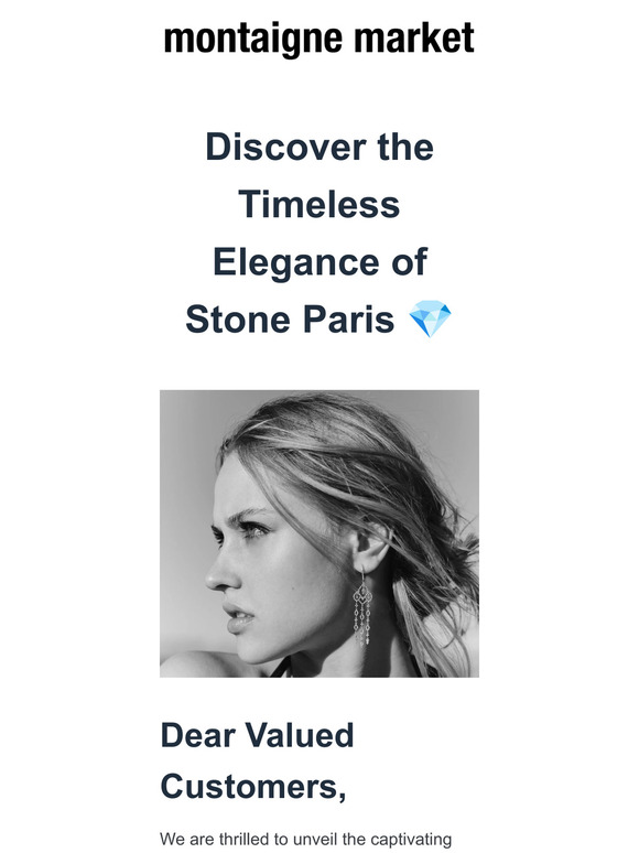 Discover the Elegance of Stone Paris 💎