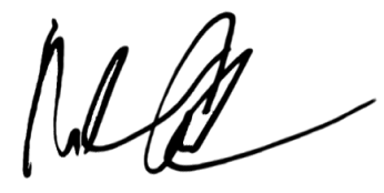 Mark Cuban's signature