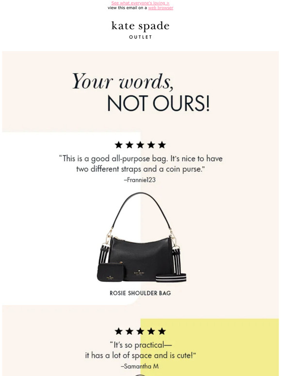 Kate Spade New York Email Newsletters Shop Sales, Discounts, and